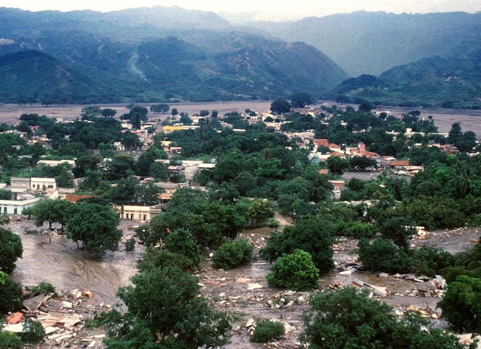 Éruption du Nevado del Ruiz en 1985