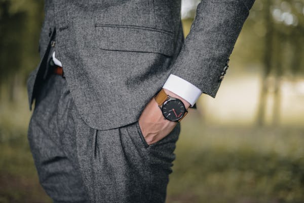Homme élégant de 50 ans
