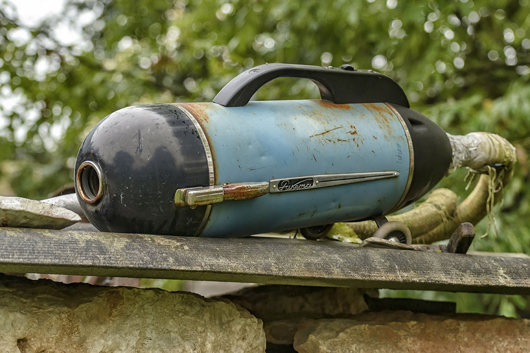 Collection d'aspirateurs vintage