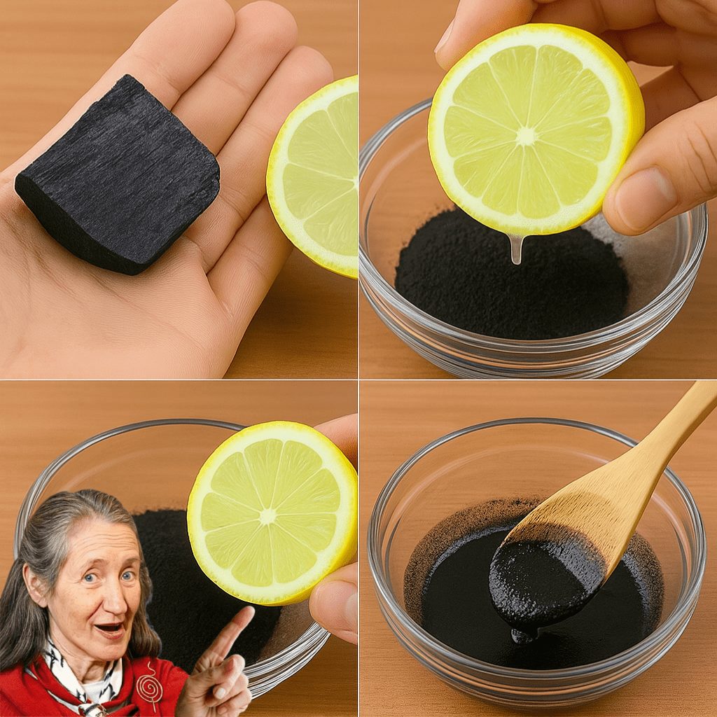 Masque visage au charbon et citron prêt à l'emploi