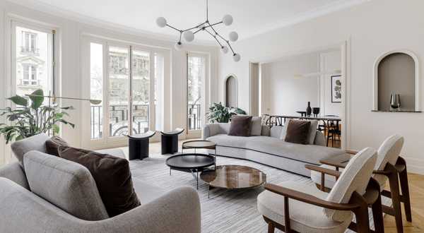 Intérieur propre et rangé