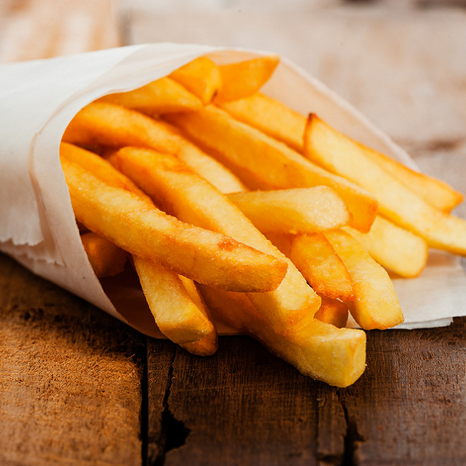 Frites maison croustillantes