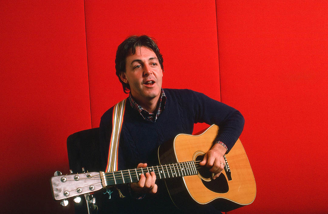 Paul McCartney électrisant la scène récemment