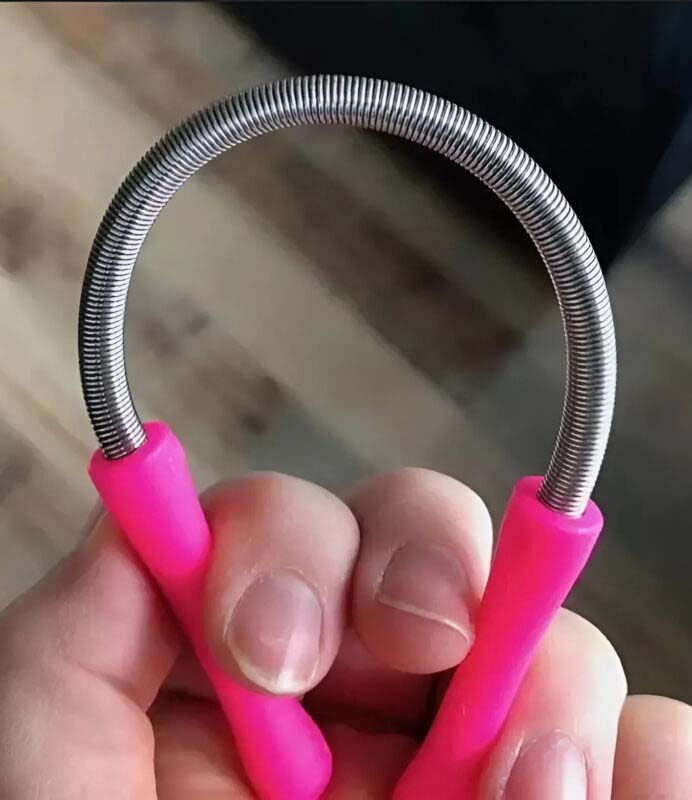 Méthode d'utilisation de l'épilateur en spirale