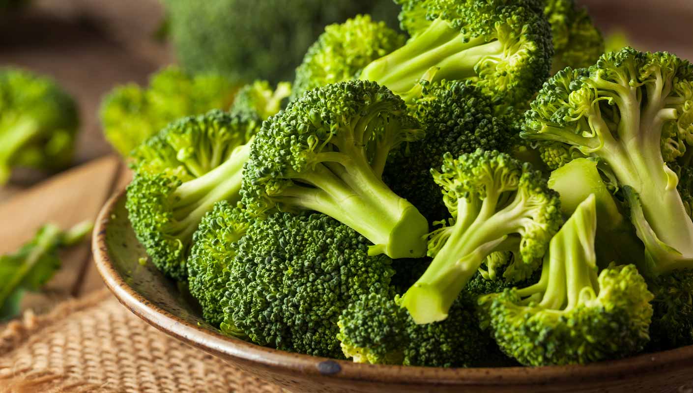 Brocoli frais, riche en sulforaphane
