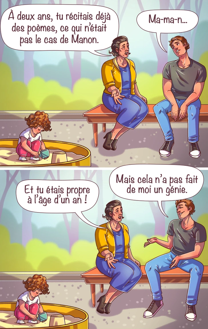 Enfant apprenant à marcher