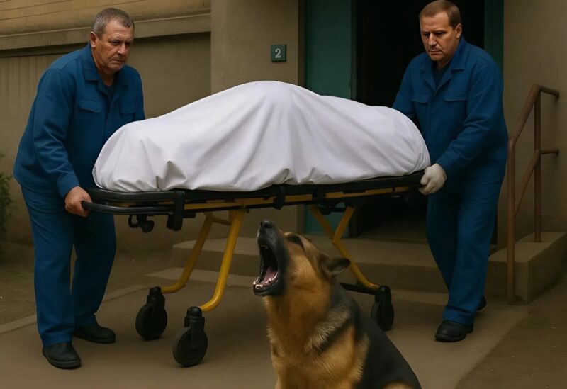 Chien et son maître âgé en convalescence