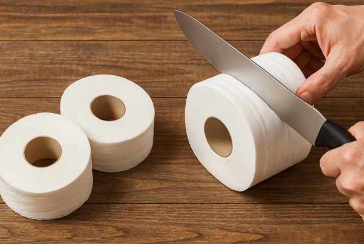 Papier toilette recyclé pour bricolage