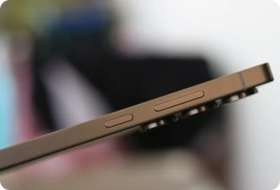 Configuration des boutons latéraux pour la prise de photo