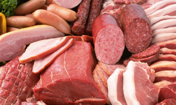 Assortiment de charcuterie et viande transformée
