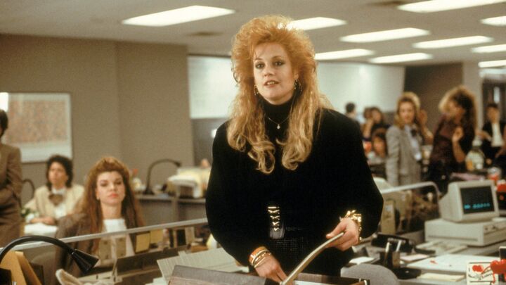 Melanie Griffith dans Working Girl