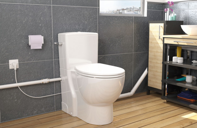 Vue éclatée d'un réservoir de WC montrant ses composants