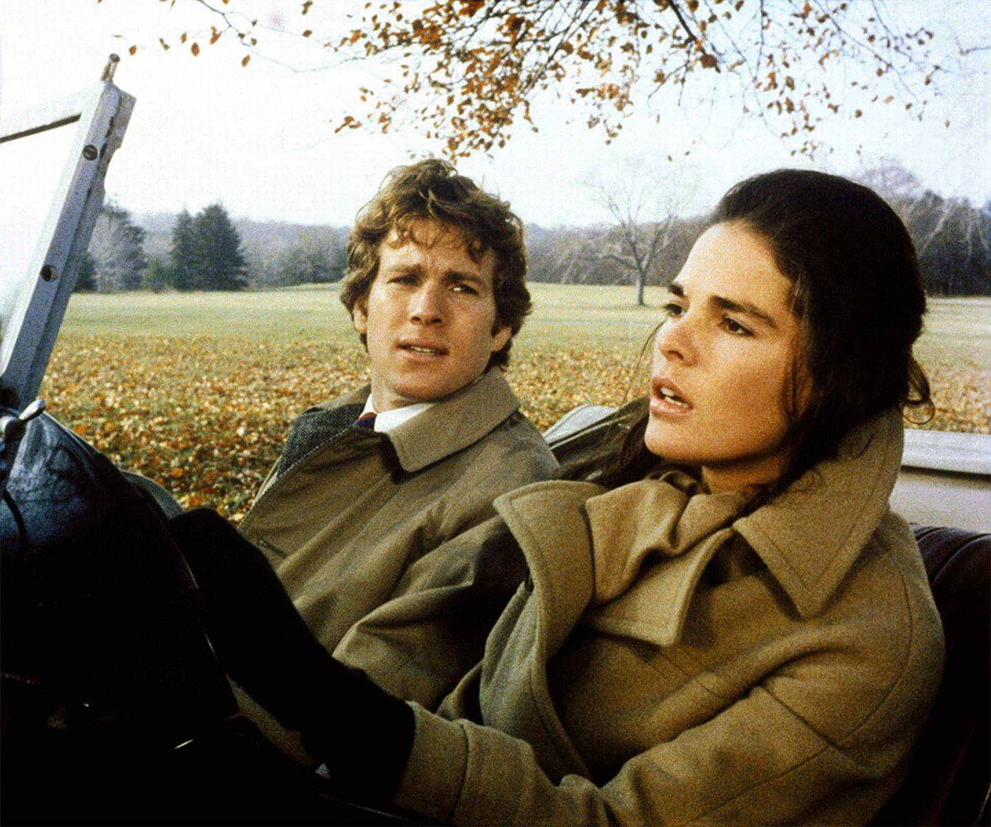Ali MacGraw dans une tenue emblématique de Love Story