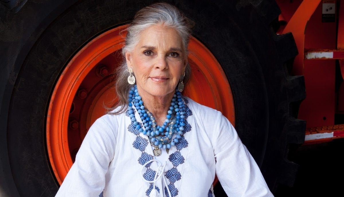 Ali MacGraw aujourd'hui, toujours élégante