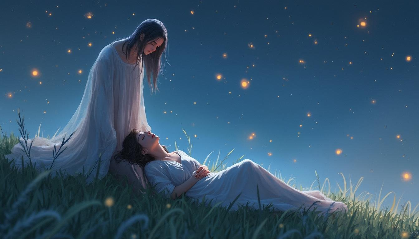 Personne rêvant d'un défunt qui lui parle