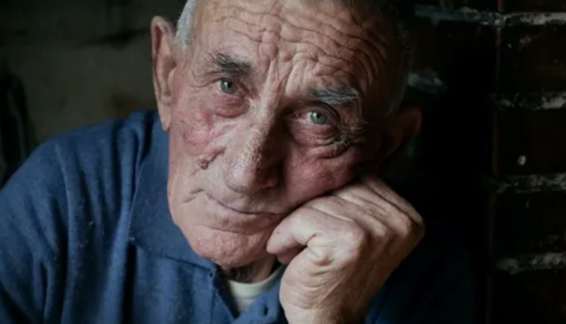 Le chaton Étincelle, sauvé des décombres, dans une maison