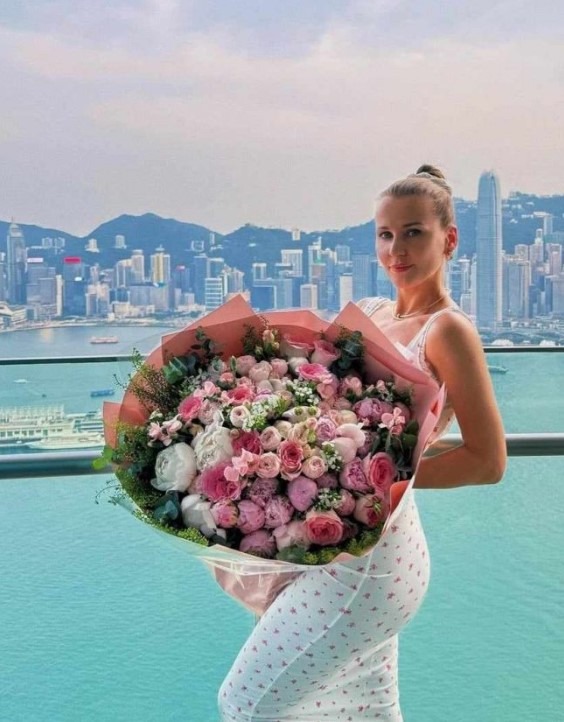 Jean-Claude Van Damme et Alena Kaverina en couple