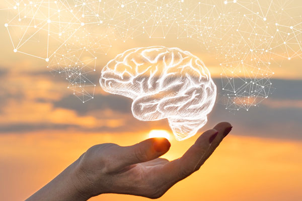 Illustration sur la stimulation cérébrale