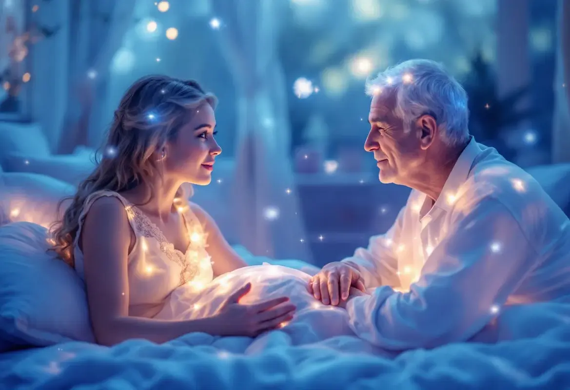 Illustration d'une personne repensant à un être cher disparu